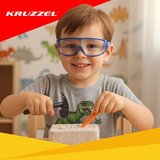 Kruzzel set za iskapanje dinosaura 6 u 1 s alatom i naočalama | shoptok.hr