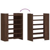 Ormarić za cipele boja hrasta 74,5x37,5x100cm konstruirano drvo | shoptok.hr