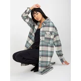 Fashionhunters Khaki loose shirt by STITCH & SOUL