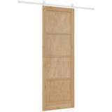  Klizna vrata ORKDAL Prirodna i bijela 83 x 232 cm | shoptok.hr