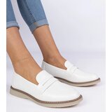 Gemre White classic women's loafers Merisa | shoptok.hr