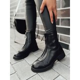 DStreet Botki damskie CAMELLIA czarne | shoptok.hr