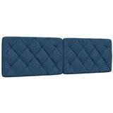 vidaXL Jastuk za uzglavlje plavi 160 cm od tkanine | shoptok.hr