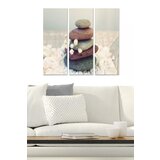 Wallity MDF1058365 multicolor decorative mdf painting (3 pieces) Cene