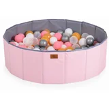 sklopivi bazen s lopticama Melo 90kom Pink