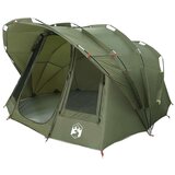 vidaXL Šator za ribolov za 5 osoba maslinastozeleni vodootporni | shoptok.hr