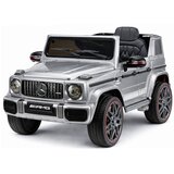  Licencirani avto na akumulator Mercedes AMG G63 2x200W - sivi/lakirani | Shoptok.si