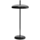 Kave Home Črna LED zatemnitvena namizna svetilka s kovinskim senčilom (višina 35 cm) Porte – | Shoptok.si