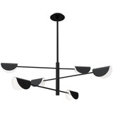 Toolight Stropni luster APP1261-6CP BLACK | shoptok.hr