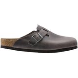 Birkenstock Cokli Boston Soft Footbed Oiled Leather Iron Grey Siva Cene