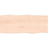 vidaXL Stolna ploča 100x40x4 cm netretirana hrastovina sa živim rubom Cijene
