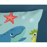 Good Morning Plava pamučna dječja posteljina za krevet za jednu osobu 140x200 cm Ocean – | shoptok.hr