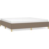  Za krevet smeđesivi 200x200 cm od tkanine | shoptok.hr