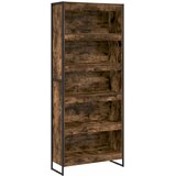 Ormarić za knjige 2 pcs Dimni hrast 80 x 30 x 189,5 cm | shoptok.hr