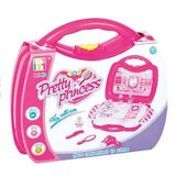 Magic Toys Pretty Princess pink lepotni komplet v prenosni torbi z dodatki | Shoptok.si