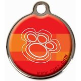 Rogz id privezak za ogrlicu za pse, metalni, s, narandžasti | Eponuda.com