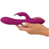 Javida - 3u1 rotirajući vibrator s kuglicama (ljubičasti) | shoptok.hr