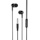 XO wired earphones EP37 jack 3,5mm black | Eponuda.ba