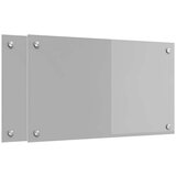 vidaXL Kuhinjski zaštita 2 pcs Svijetlo siva 70 x 40 cm | shoptok.hr