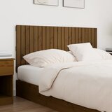  Zidno uzglavlje boja meda 140x3x60 cm masivna borovina | shoptok.hr