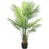 HOMCOM umetna rastlina plastika, cement Ø16,5 x 120V cm zelena, (5000242189) Cene