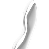 Satisfyer Cosmic Crest 2 – valoviti kovinski dildo (srebrn) | Shoptok.si