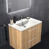 Ideal Standard Zidni ormarić za ispod umivaonika u dekoru hrasta u prirodnoj boji 80x63 cm i.Life B – | shoptok.hr