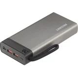 PB-20-PD3.0 powerbank (rezervni akumulatorji) 20000 mAh Power Delivery 3.0 LiPo sivo-črna prikaz stanja, (20432852)
