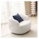 Atelier Del Sofa Fotelja Venedik, 88 x 69 x 89 cm, Bijela Cijene