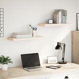  Plutajuće police 2 kom 60x23,5x4 cm od konstruiranog drva | shoptok.hr
