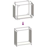  Stalak za drva 60x28x65 cm hladno valjani čelik | shoptok.hr