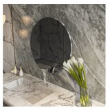 Hanah home ogledalo oneas dark grey silver Cene