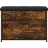  Klupa za cipele s preklopnom ladicom boja hrasta 82x32x56 cm | shoptok.hr