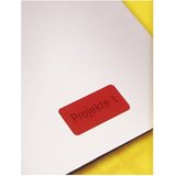  ETIKETE ILK 45,7X21,2MM PK20L ZWECKFORM L6038-20 CRVENE | Shoptok.si