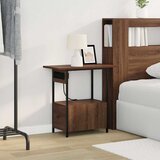  Noćni ormar Smeđi hrast 60 x 30 x 61 cm Konstruirano drvo | shoptok.hr