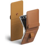 Ringke Magnetni novčanik Folio Grip za Samsung Galaxy Z Flip7 – smeđi | shoptok.hr