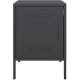  Noćni ormarići 2 kom crni 36 x 39 x 50,5 cm čelični | shoptok.hr