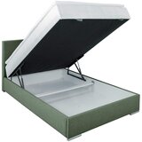CARRYHOME POSTELJA Z VZMETNICO 140 cm x 200 cm , tekstil zelena | Shoptok.si