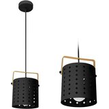 Toolight moderna stropna svjetiljka App956-1cp crna | shoptok.hr