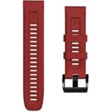 Onasi silikonski pašček za uro 22 mm - quick fit - fenix 5 / 6 / 6 pro / 7 - rdeč | Shoptok.si