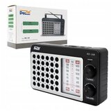 Dartel radio FM, AM, analogni, AC ili klasične baterije, crni RD-160 | shoptok.hr