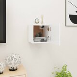 The Living Store Stenska TV omarica bela 30,5x30x30 cm - TV Omarica, (21376844) Cene