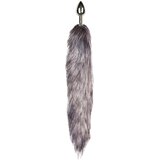 EasyToys - Fetish Collection Analni čep Fox Tail No. 5, srebrni | shoptok.hr