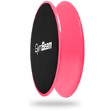 GymBeam klizači za vežbanje stomaka core sliders pink