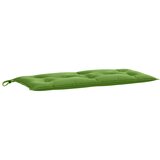  Jastuk za vrtnu klupu prošarano zeleni 100x50x7 cm od tkanine | shoptok.hr
