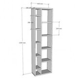 Hanah home tomi anthracite polica | ePonuda.com