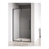  Stakleni paravan 100x200, 6MM C-02-B6100 CRNI MAT RAM SA PIVOT VRATIMA | Eponuda.ba
