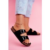 EVENTO PE1 Women's Slides On Corck Black Si Senor | Shoptok.si