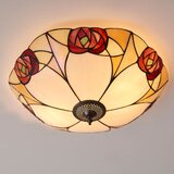 Endon 64182 - plafonsko svetlo tiffany ingram 2xE27/60W/230V prečnik 45 cm | Eponuda.com