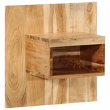  Noćni ormarić 50x27x50 cm puno drvo bagrem | shoptok.hr